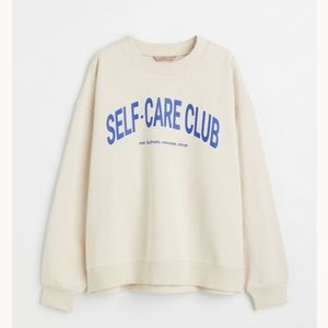 H&M | Self Care Club Sweatshirt